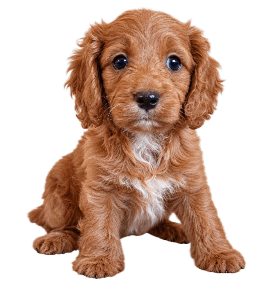 Pui Cavapoo, mascul — fotografie a exemplarului.