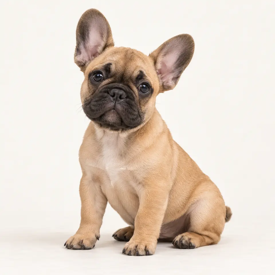 Pui Bulldog Francez — imagine de prezentare.